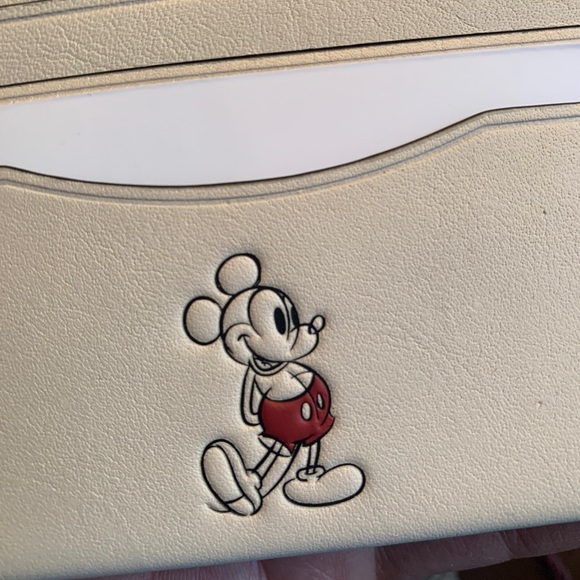 Authentic COACH Genuine Calf leather MICKEY card case - Picture 5 of 10
